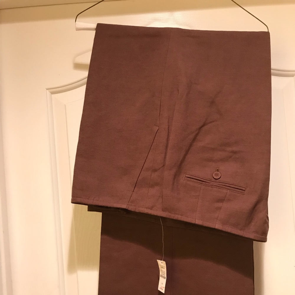 Stylist Wide Legs. Talbot Brown Pants. New With Tag.Never Worn. Make an Offer!